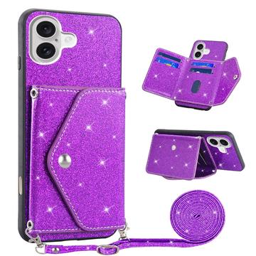 Husă cu Slot Card iPhone 17 - Stardust - Violet
