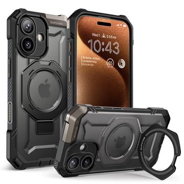 Husă MagSafe iPhone 17 Supcase Unicorn Beetle Grip Mag - Negru