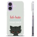 Husă TPU - iPhone 17 - Angry Cat