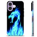Husă TPU - iPhone 17 - Dragon din Foc Albastru
