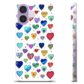 Husă TPU - iPhone 17 - Inimi