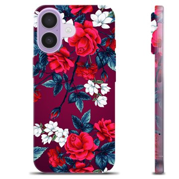 Husă TPU - iPhone 17 - Flori Vintage