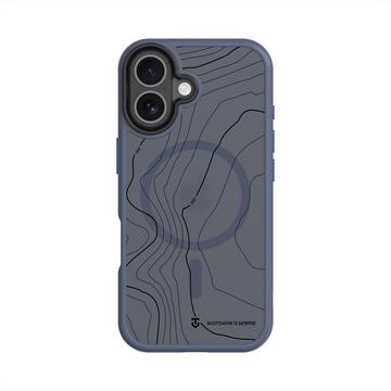 Husă Hybrid iPhone 17 Tactical MagForce Hyperstealth Sika - compatibilă cu MagSafe - Albastru intens