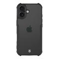 Husă cu colțuri ranforsate iPhone 17 - Tactical Quantum Stealth - transparentă / neagră