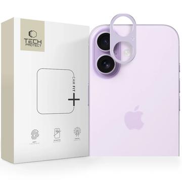 Protector de cameră din aluminiu iPhone 17 Tech-Protect Camalloy Fit+ - Lavandă