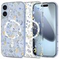 Husă TPU iPhone 17 - Tech-Protect FlexAir MagSafe - Flori de primăvară