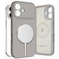 Husă din silicon lichid iPhone 17 Tech-Protect - compatibil MagSafe - Gri de piatră