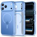 Husă hibridă iPhone 18 Pro/17 Pro Tech-Protect MagPrime MagSafe CC - Albastru Deschis mat
