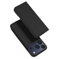 Husă Flip iPhone 18 Pro Dux Ducis Skin Pro - Negru