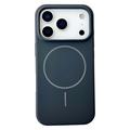 Husă Silicon Liquid iPhone 18 Pro - Compatibilă cu MagSafe - Negru