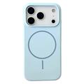 Husă Silicon Liquid iPhone 18 Pro - Compatibilă cu MagSafe - Albastră