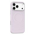 Husă hibridă magnetică Mutural cu efect de undă pentru iPhone 18 Pro Max/17 Pro Max – Violet