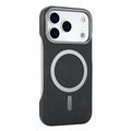 iPhone 18 Pro Max/17 Pro Max Husă magnetică subțire din fibră de carbon - Negru