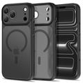 Husă hibridă iPhone 18 Pro Max/17 Pro Max Tech-Protect MagPrime MagSafe CC - Negru mat