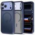 Husă hibridă iPhone 18 Pro Max/17 Pro Max Tech-Protect MagPrime MagSafe CC - Albastru mat