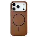 Husă Silicon Liquid iPhone 18 Pro Max - Compatibilă cu MagSafe - maro