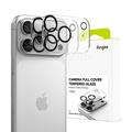 Protector complet pentru lentilele camerei iPhone 18 Pro Max Ringke - 2 buc. - Negru / Transparent