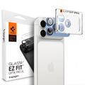 Protector pentru lentilele camerei iPhone 18 Pro Spigen Glas.tR Ez Fit Optik Pro XL - Albastru Deschis