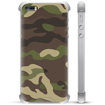 Husă hibridă pentru iPhone 5/5S/SE - Camo