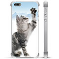 Husă Hibrid - iPhone 5/5S/SE - Pisică