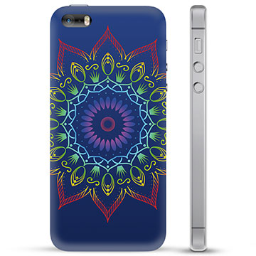 Husă Hibrid - iPhone 5/5S/SE - Mandala Colorată