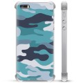 Husă Hibrid - iPhone 5/5S/SE - Camuflaj Albastru
