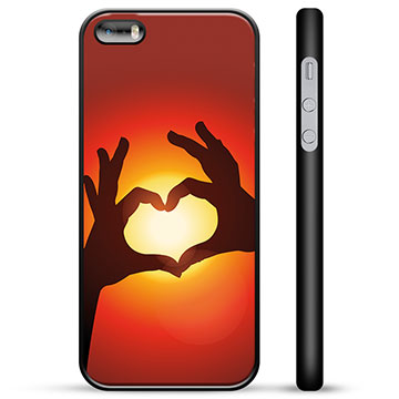 Capac Protecție - iPhone 5/5S/SE - Silueta Inimii