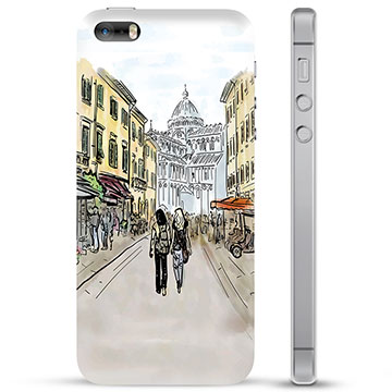 Husă TPU - iPhone 5/5S/SE - Strada Italiei