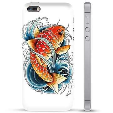 Husă TPU - iPhone 5/5S/SE - Pește Koi