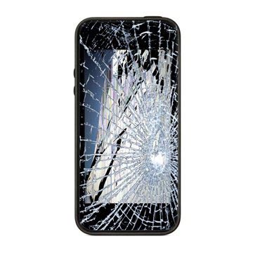 Reparație LCD Și Touchscreen iPhone 5C - Negru - Calitate Originală