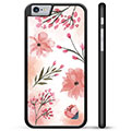 Capac Protecție - iPhone 6 / 6S - Flori Roz