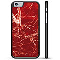 Capac Protecție - iPhone 6 / 6S - Marmură Roșie