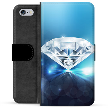 Husă Portofel Premium - iPhone 6 / 6S - Diamant