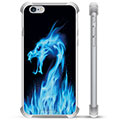 Husă Hibrid - iPhone 6 / 6S - Dragon din Foc Albastru