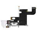 Cablu flexibil pentru conector de încărcare iPhone 6 - alb