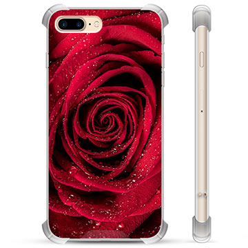 Husă Hibrid - iPhone 7 Plus / iPhone 8 Plus - Trandafir