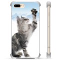 Husă Hibrid - iPhone 7 Plus / iPhone 8 Plus - Pisică