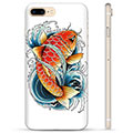 Husă TPU - iPhone 7 Plus / iPhone 8 Plus - Pește Koi