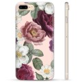 Husă TPU - iPhone 7 Plus / iPhone 8 Plus - Flori Romantice