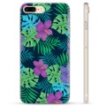Husă TPU - iPhone 7 Plus / iPhone 8 Plus - Floare Tropicală