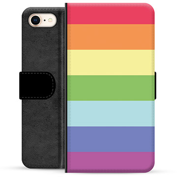 Husă Portofel Premium - iPhone 7/8/SE (2020)/SE (2022) - Pride