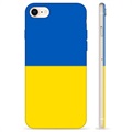 Husă TPU Steagul Ucrainei - iPhone 7/8/SE (2020)/SE (2022) - Galben și Albastru Deschis