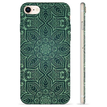 Husă TPU - iPhone 7/8/SE (2020)/SE (2022) - Mandala Verde