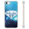 Husă hibridă pentru iPhone 7/8/SE (2020)/SE (2022) - diamant