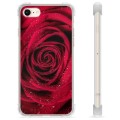 Husă hibridă pentru iPhone 7/8/SE (2020)/SE (2022) - trandafir
