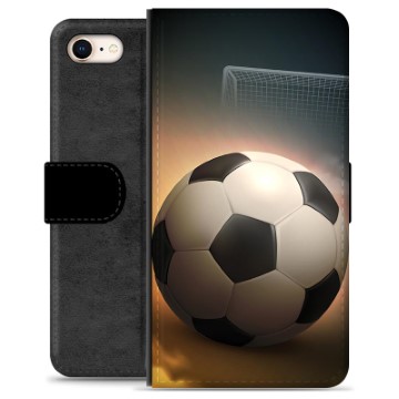Husă portofel premium pentru iPhone 7/8/SE (2020)/SE (2022) - Fotbal
