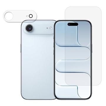 Set 2-în-1 iPhone Air Protector de Ecran din Sticlă Temperată și Lentilă pentru Cameră
