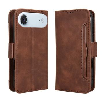 Husă portofel pentru card iPhone Air - maro