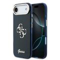 Husă iPhone Air Guess IML 4G Script Metal Logo