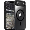 Husă iPhone Air JT Berlin Pankow Hybrid MagSafe - Negru / Transparent